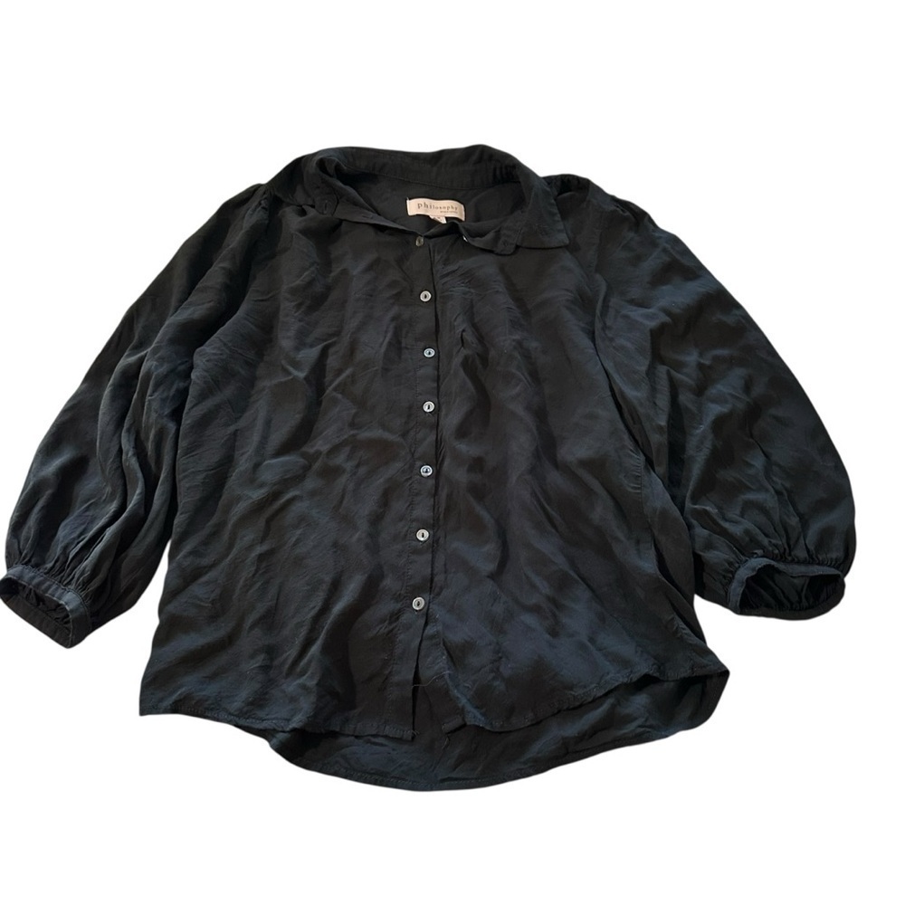Philosophy Black Blouse